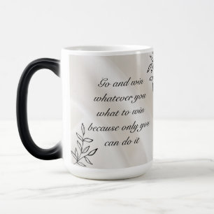 Mug Magic Thème rustique moderne minimaliste bon matin