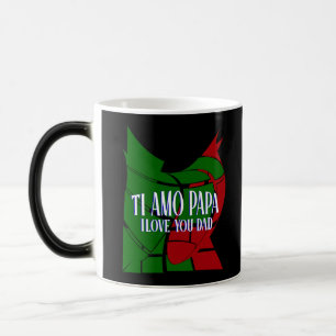 Mug Magic TI Amo Papa Je t'aime Papa