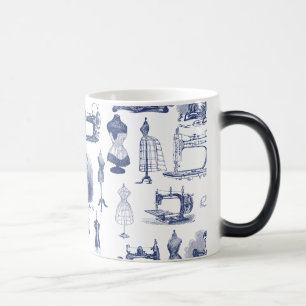 Mug Magic Toile à coudre vintage