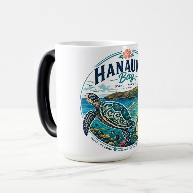 Mug Magic Tortue d'Hawaii (Devant gauche)
