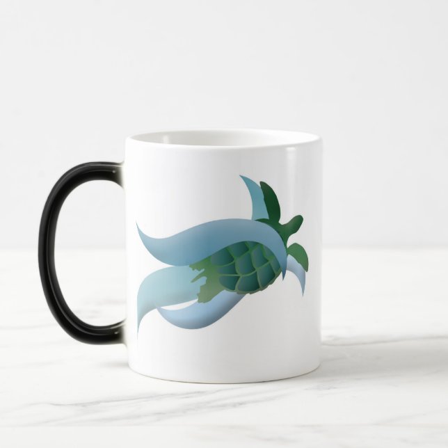 Mug Magic Tortue verte d'Hawaii (Gauche)
