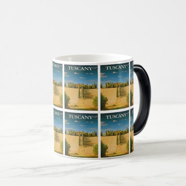 Mug Magic Toscane rustique - Campagne Vintage Charme (Devant droit)