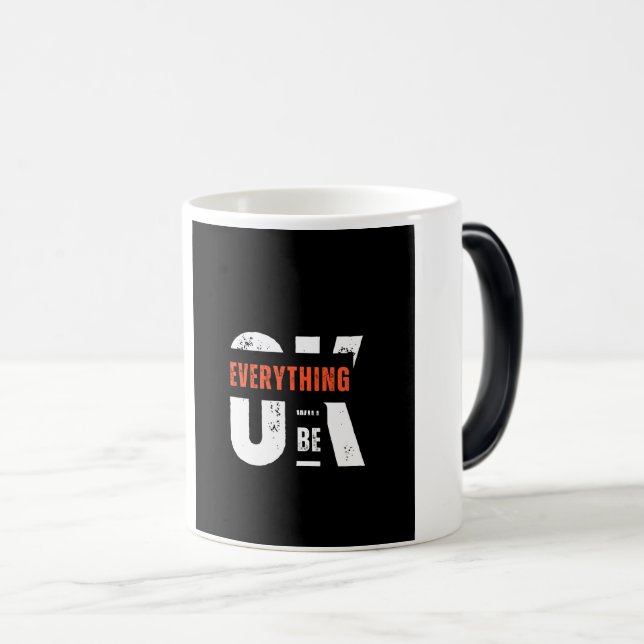 Mug Magic Tout Ira Bien | Affirmation Positive Artwo (Devant droit)