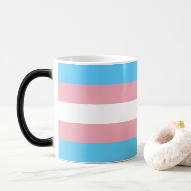 Mug Magic Trans Pride ! (Avec donut)