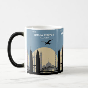 Mug Magic Travel Adventure Asie Kuala Lumpur Malaisie