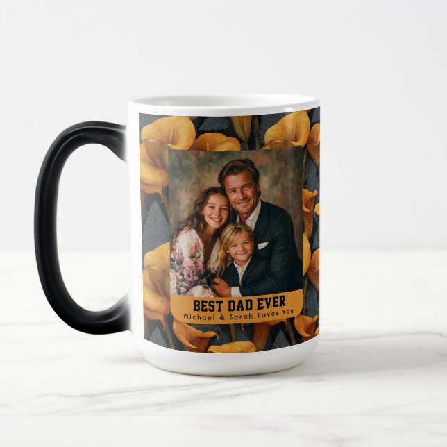 Mug Magic Tribut aux grands-pères botaniques des lys calla (Gauche)