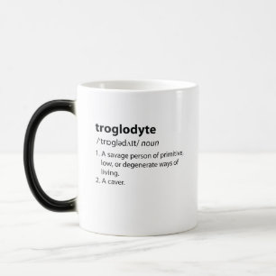 Mug Magic Troglodyte - Drôle de définition spéléologie spélé