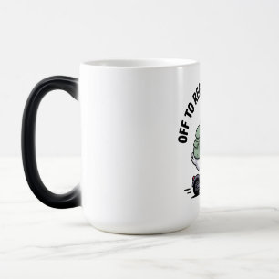 Mug Magic Trottinette d'oie drôle PNG, En route pour réguler