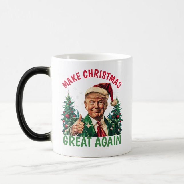 Mug Magic Trump refait à Noël sa grandeur Noël (Gauche)