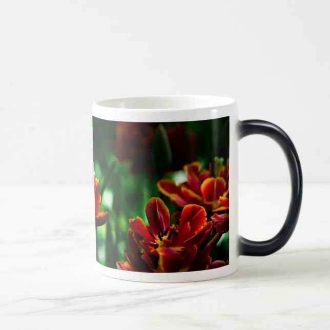 Mug Magic Tulipe rouge - Sa Majesté le roi (Droite)