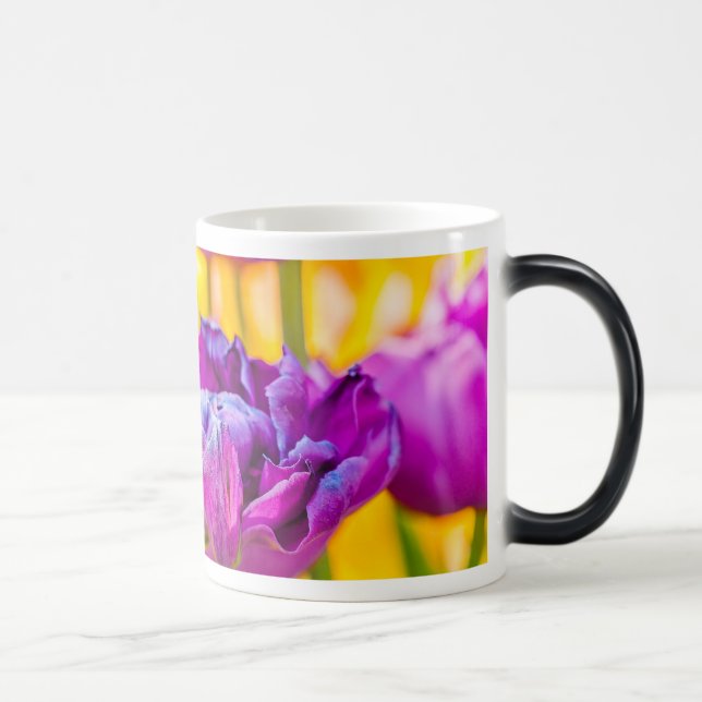Mug Magic Tulipes Enchantant rose foncé (Droite)