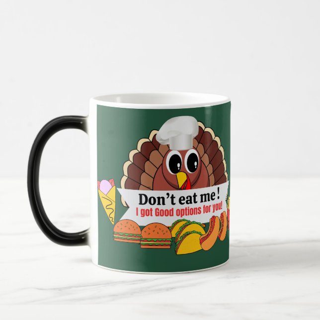 Mug Magic Turquie idées de manger d'autres aliments, mais pa (Gauche)