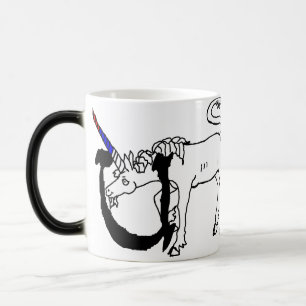 Mug Magic U est pour la licorne