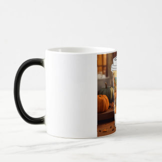 Mug Magic Un autocollant fantaisiste illustration d'une tass