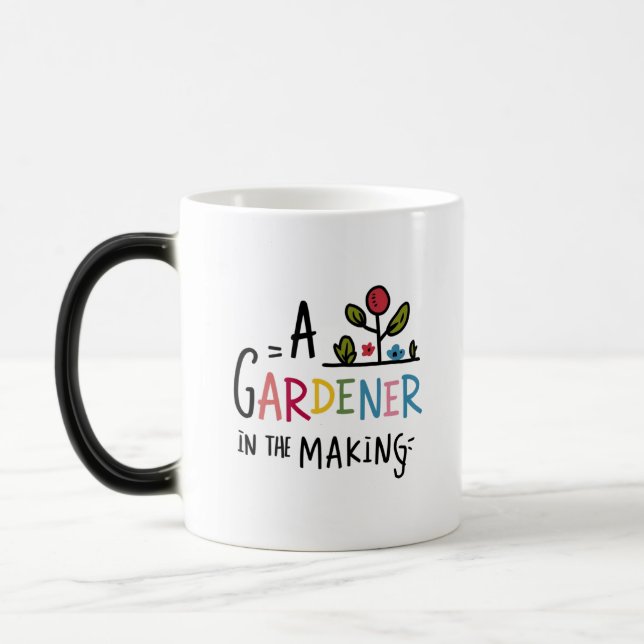 Mug Magic Un jardinier en herbe (Gauche)