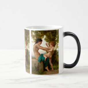 Mug Magic Une jeune fille se défendant contre Éros