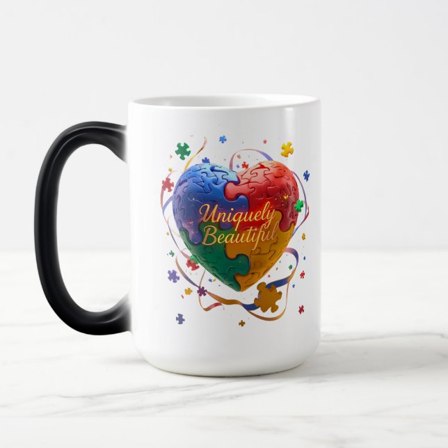 Mug Magic Unique Beautiful - jolie collection de Sensibilisa (Gauche)