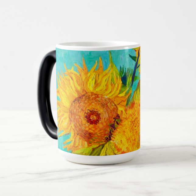 Mug Magic Van Gogh Sunflowers (Devant gauche)