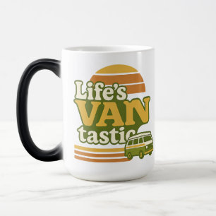 Mug Magic VANtastic Retro les années 70 Van Graphic