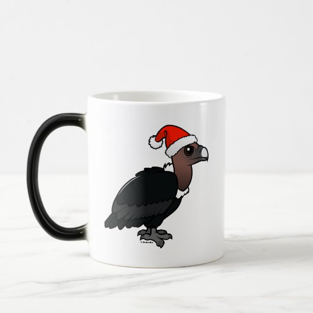 Mug Magic Vautour blanc Père Noël (Gauche)