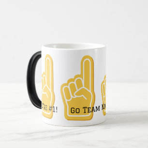 Mug Magic Ventilateur sportif Doigt jaune Nous sommes #1 GO