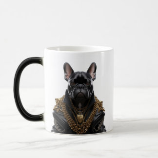 Mug Magic Veste et chaînes or Bulldog