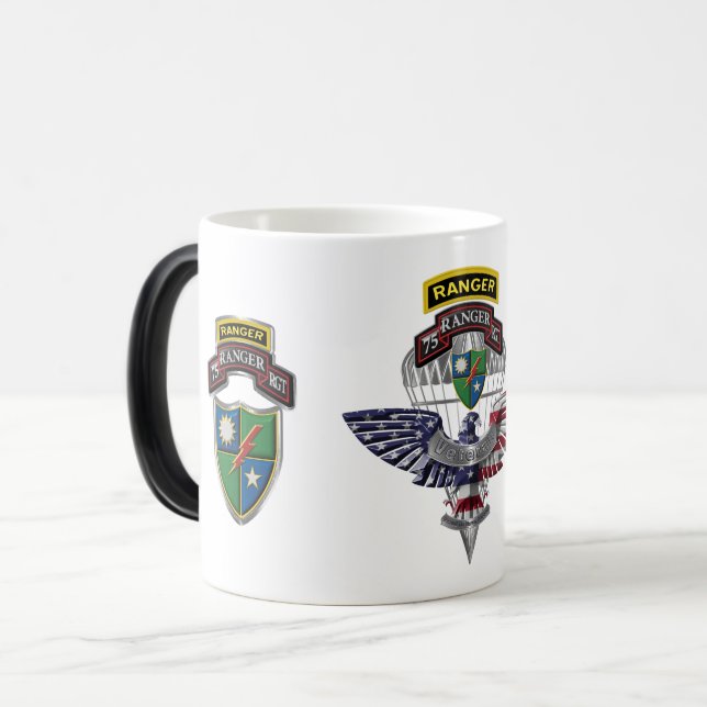 Mug Magic Vétéran du 75e régiment de Rangers (Devant gauche)