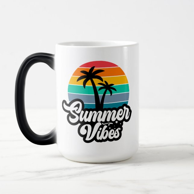 Mug Magic Vibes d'été Lac tropical Scène-32922 (Gauche)
