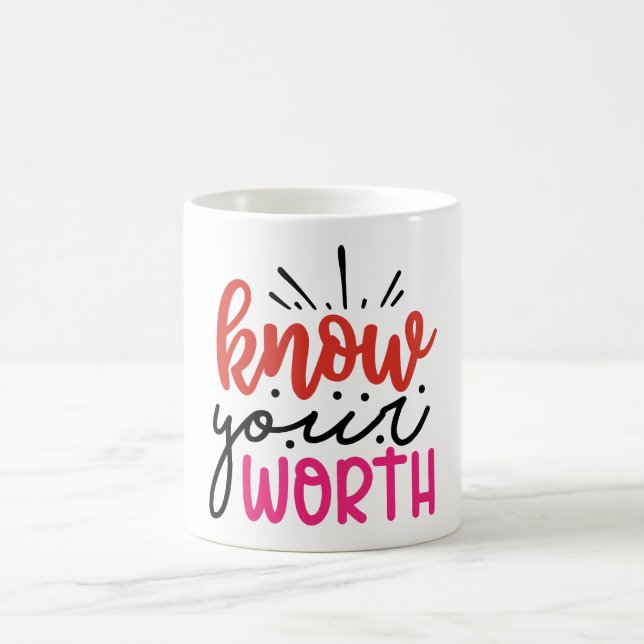 Mug Magic Vibes positives | Devis motivationnel (Centre)