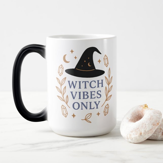 Mug Magic Vibes sorcières uniquement (Avec donut)