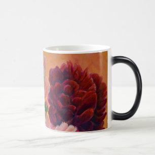 Mug Magic Vie morte avec Peonies Peinture