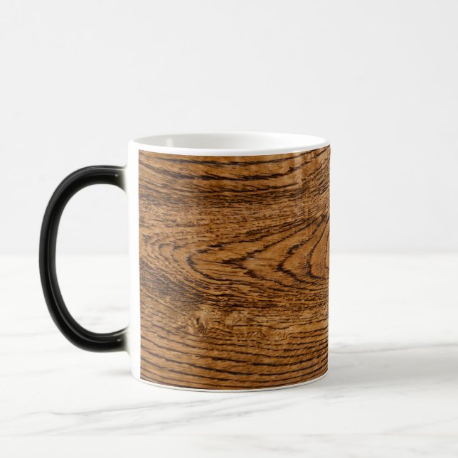 Mug Magic Vieux regard du bois de grain (Gauche)