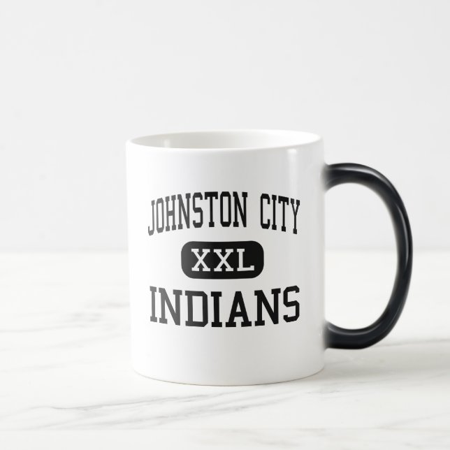 Mug Magic Ville de Johnston - Indiens - haute - ville de (Droite)