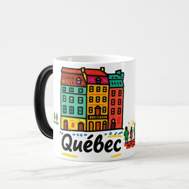 Mug Magic Ville de Québec  (Devant gauche)