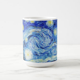 Mug Magic Vincent Van Gogh, La Nuit étoilée peinture