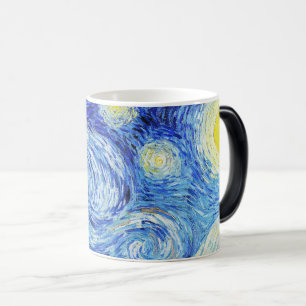 Mug Magic Vincent Van Gogh, La Nuit étoilée peinture