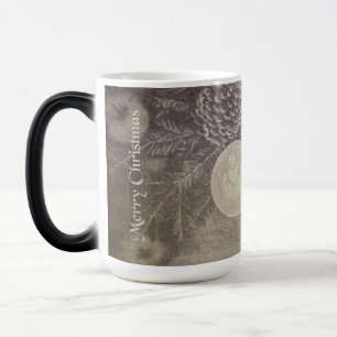 Mug Magic Vintage Motif de Noël avec Cookies et Café