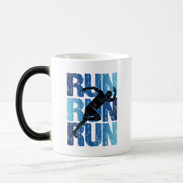 Mug Magic Vintage Runner - Run Run Run (Gauche)