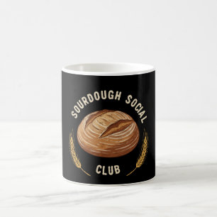 Mug Magic Vintage Sourdough Social Club Cuisson de pain ar