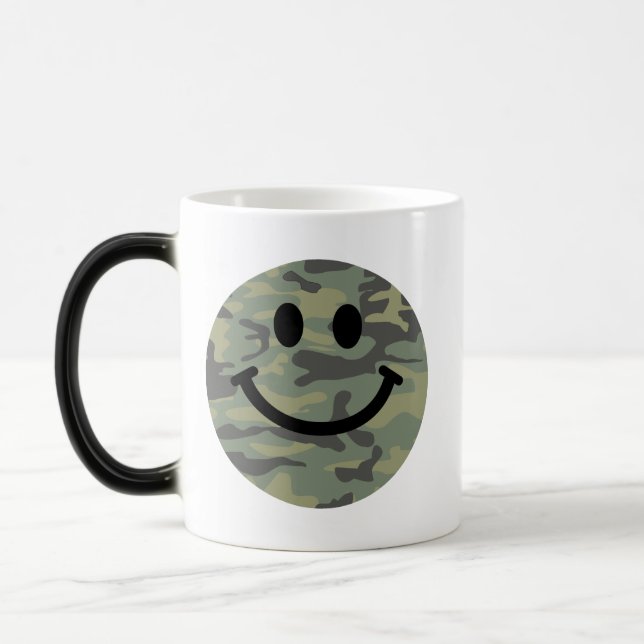 Mug Magic Visage de camo vert (Gauche)