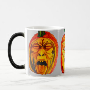 MUG MAGIC VISAGES CITROUILLE HALLOWEEN ERIE