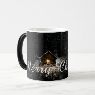 Mug Magic Vœux de Noël avec Maison de Sorcière
