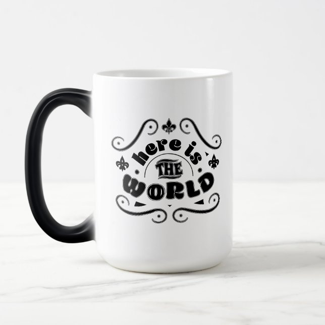 Mug Magic Voici le monde (Gauche)