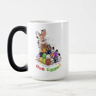 Mug Magic Vous avez des oeufs ? Oeufs de lapin de Pâques amu