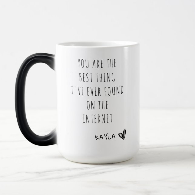Mug Magic Vous êtes la meilleure chose que j'aie jamais trou (Gauche)