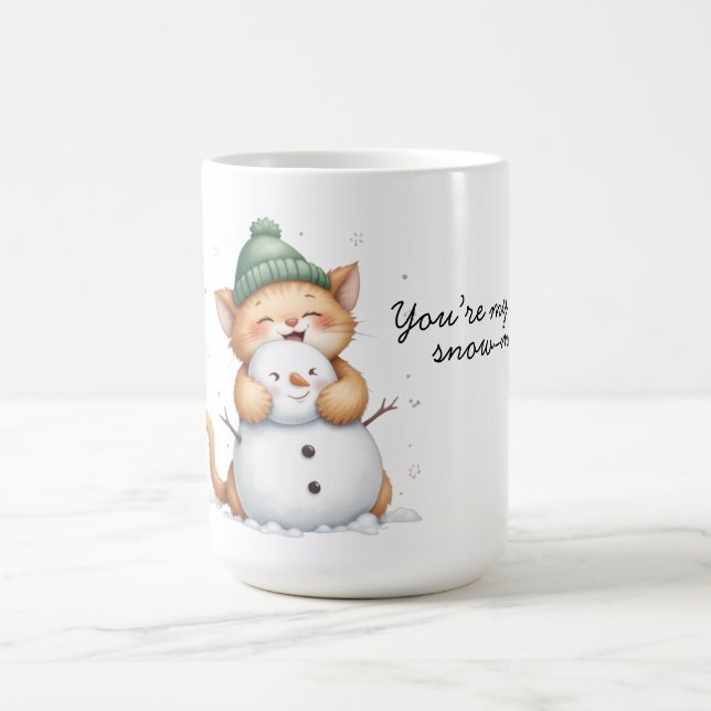 Mug Magic Vous êtes ma chatte à la neige (Centre)