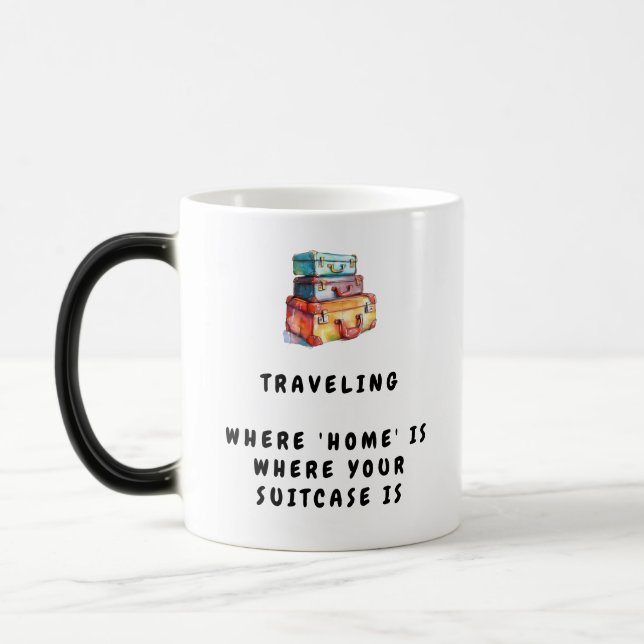 Mug Magic Voyage : où se trouve "home" où se trouve votre va (Gauche)