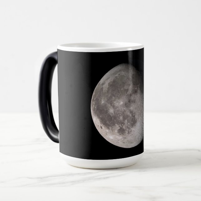 Mug Magic Waning gibbbous moon phase NASA images (Devant gauche)