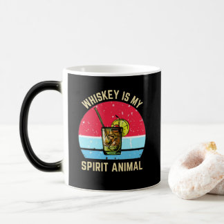 Mug Magic Whiskey Est Mon Esprit Animal Drôle