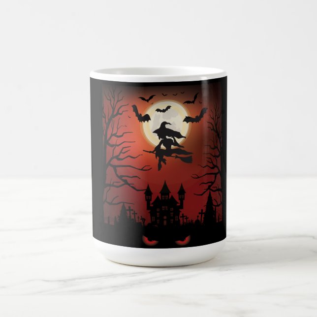 Mug Magic Whitcy Night Party, Haunted House, Effrayants yeux (Centre)